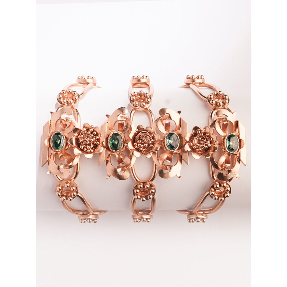 Suhani Pittie Victorias Crest Gemstone Cuff