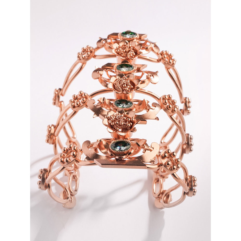 Suhani Pittie Victorias Crest Gemstone Cuff