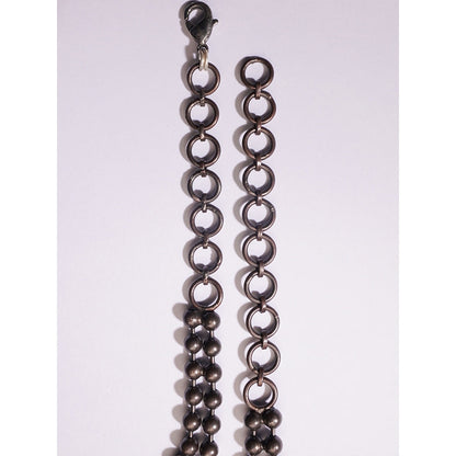 Suhani Pittie Saints And Cider Citrine And Blue Crystal Necklace