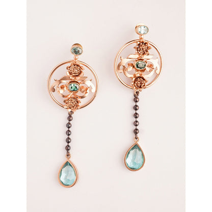 Suhani Pittie Juliets Requiem Gold Plated Dangling Earrings