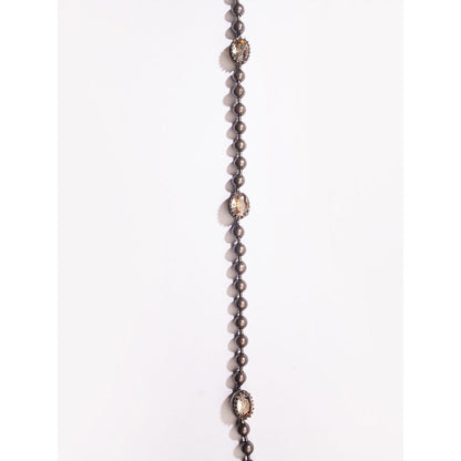 Suhani Pittie Moriartys Malice Oxidized Spike Necklace