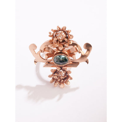 Suhani Pittie Piscean Flame Gold Plated Ring