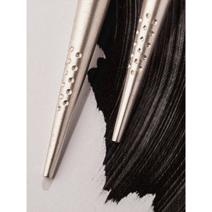 Suhani Pittie Candlelight Duet Silver Plated Spike Earrings