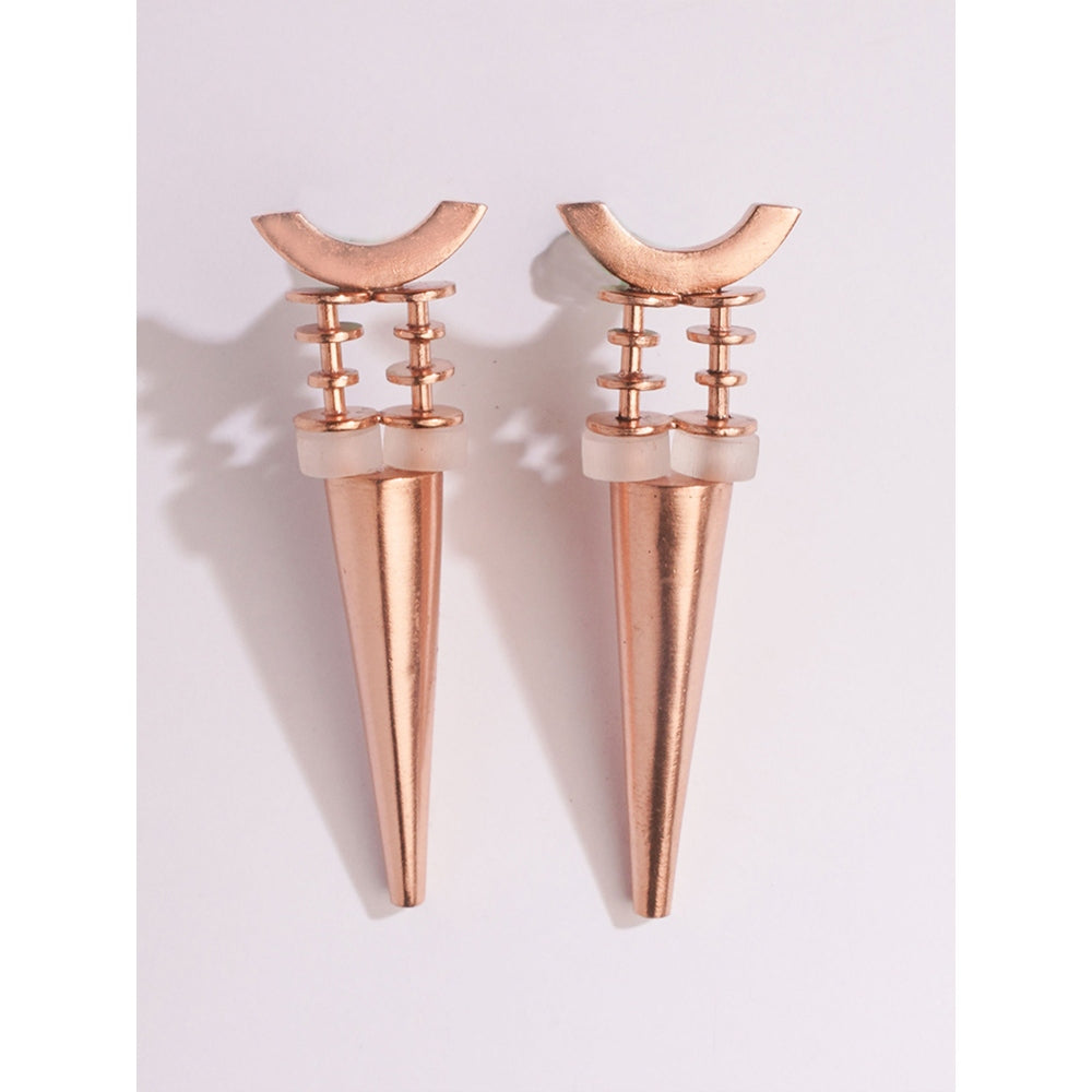 Suhani Pittie Piercing Dawn Gold Plated Small Spike Earrings