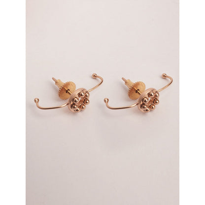 Suhani Pittie Mad City Gold Plated Button Ear Stud