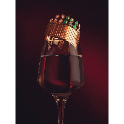 Suhani Pittie Cosmic Crown Gold Ribbon Cuff