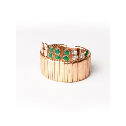 Suhani Pittie Cosmic Crown Gold Ribbon Cuff