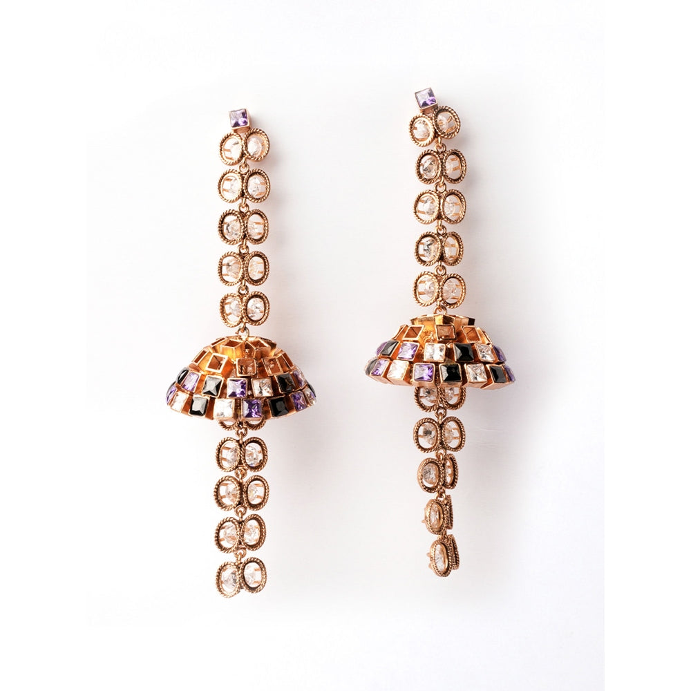 Suhani Pittie Star Shine Crystal Gemstone Earrings