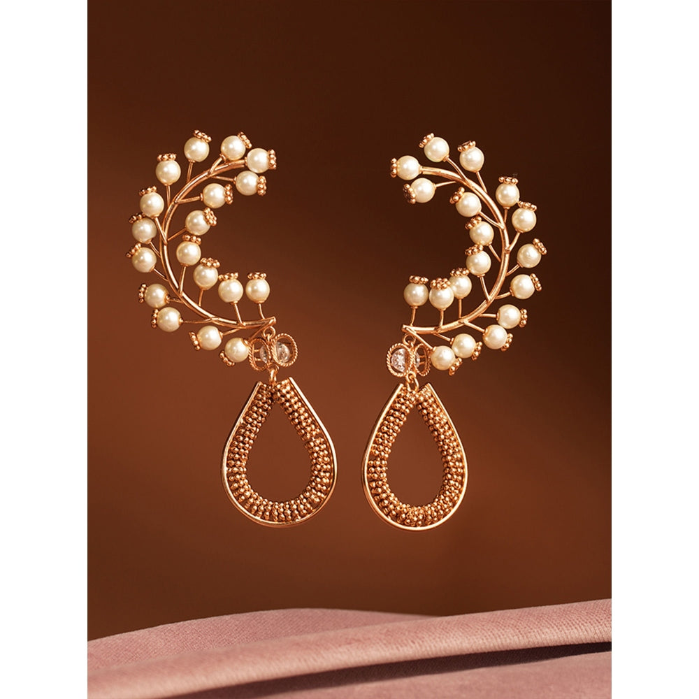 Suhani Pittie High Noon Pearl Drop Earrings