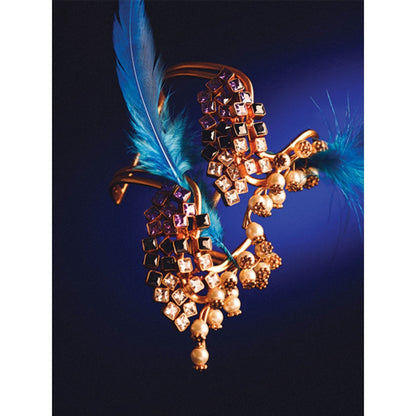 Suhani Pittie Pearlescent Frost Gold Plated Cuff