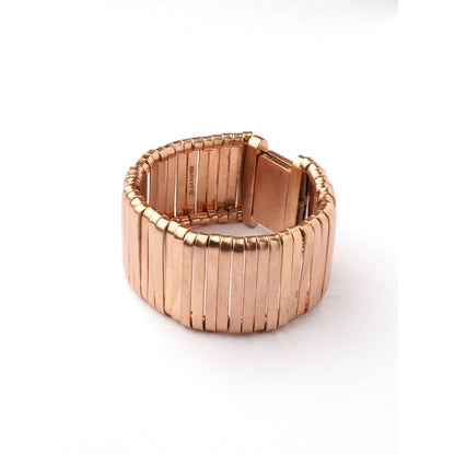 Suhani Pittie Galactic Shield Gold Ribbon Cuff Bracelet