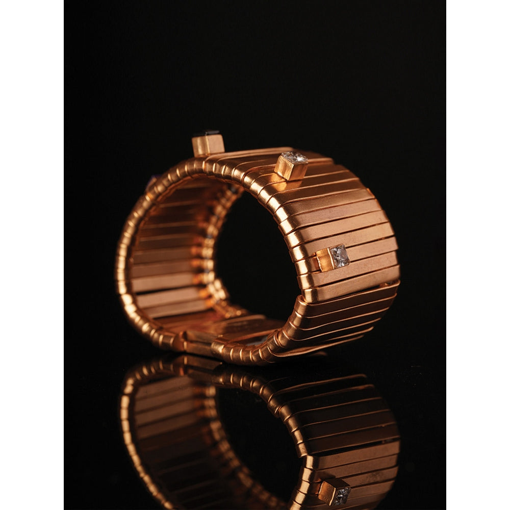 Suhani Pittie Galactic Armour Gold Ribbon Bracelet