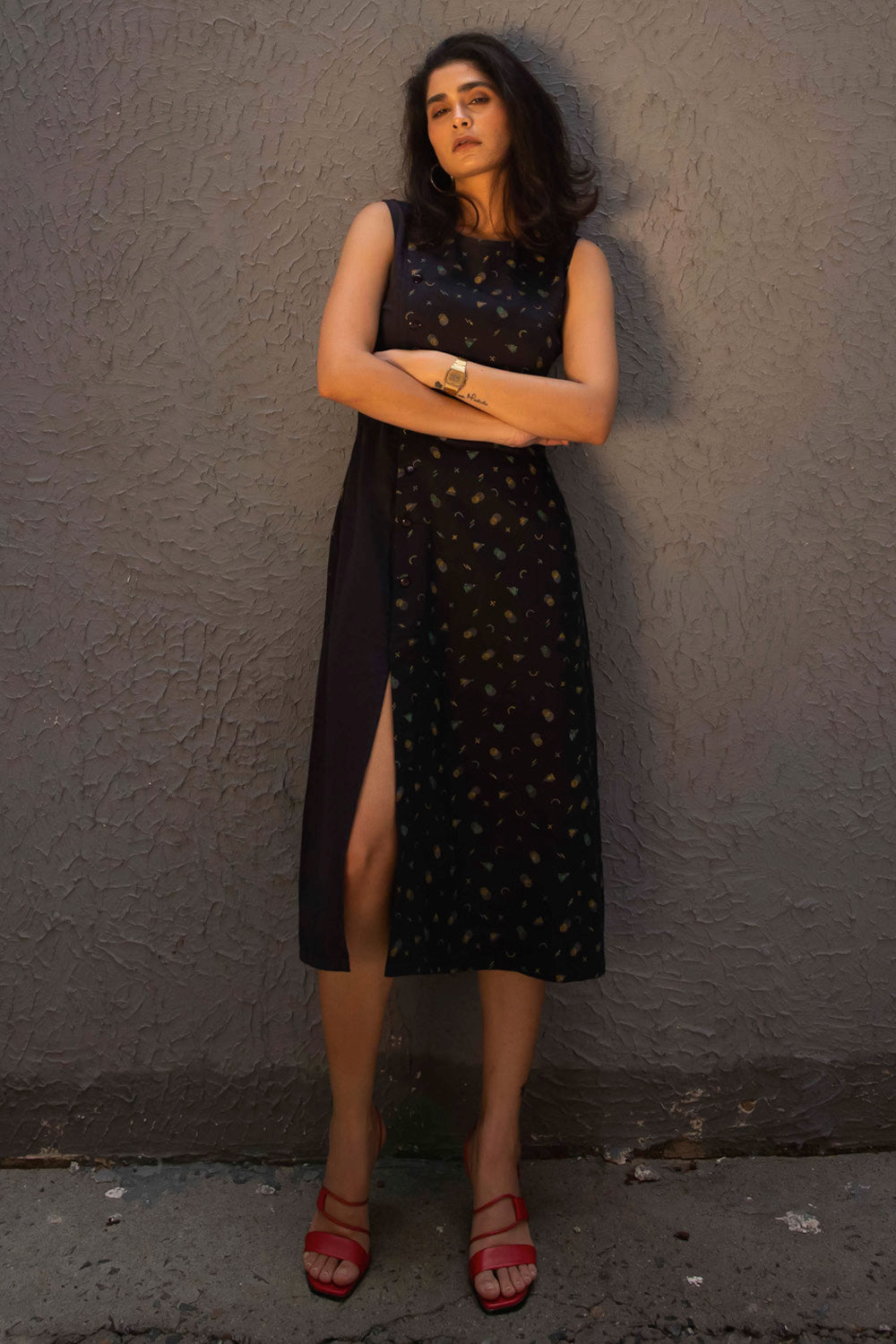 The Split-In-Two Wrap Dress