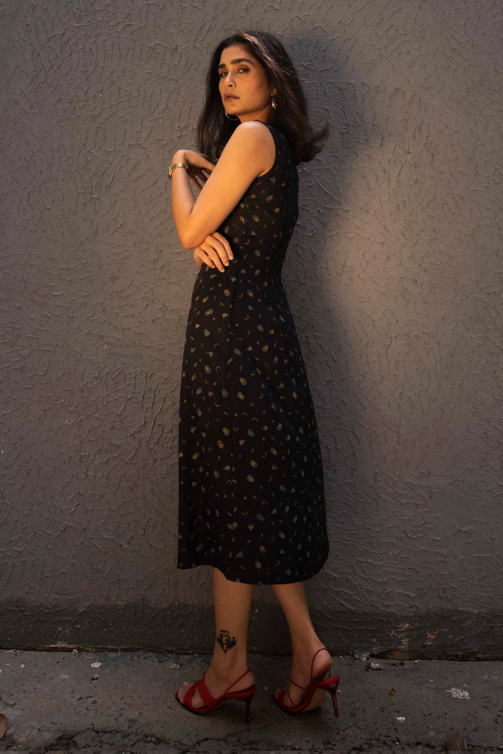 The Split-In-Two Wrap Dress