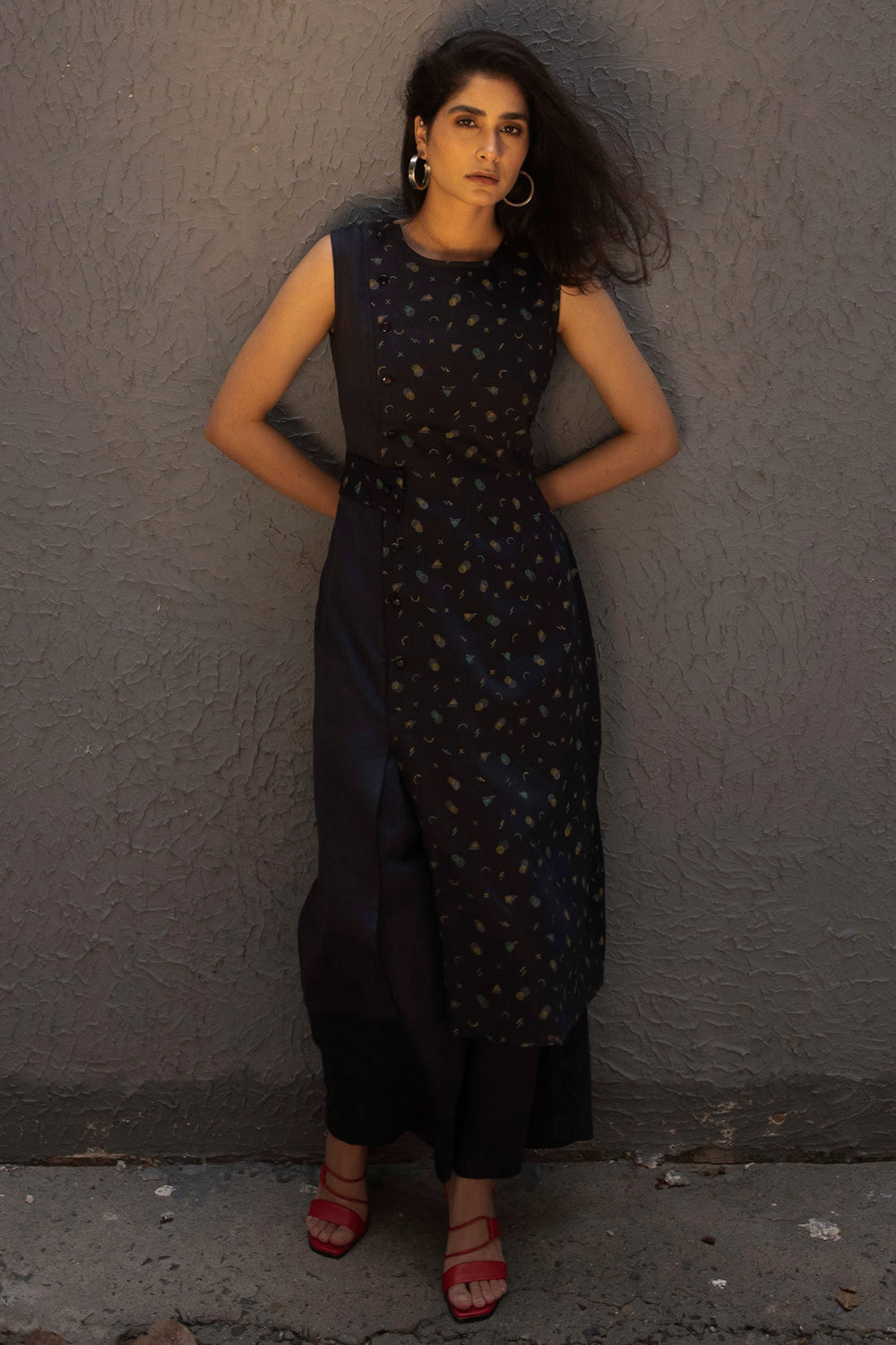 The Split-In-Two Wrap Dress