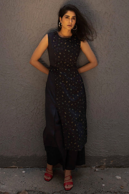 The Split-In-Two Wrap Dress