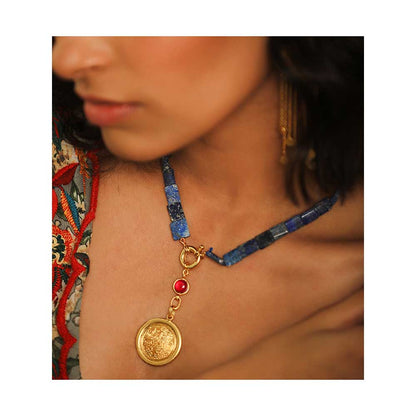 Tanvi Garg Quinn Coin Drop Pendant