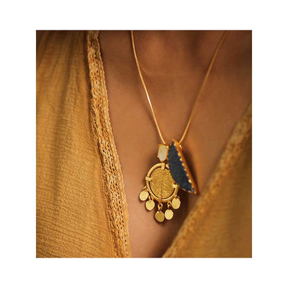 Tanvi Garg Quinn Coin Pendant