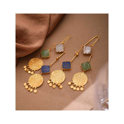 Tanvi Garg Everling Coin Fall Earrings