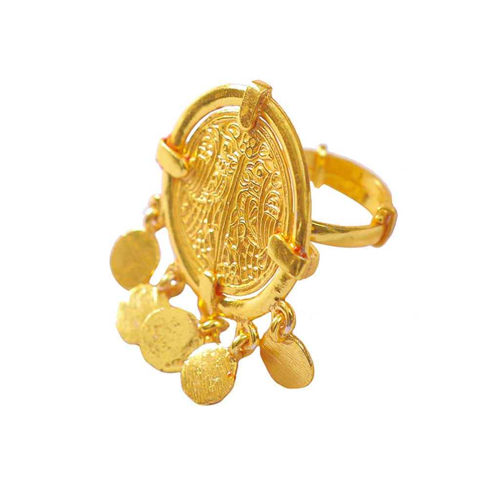Tanvi Garg Gleb Muhur Coin Ring