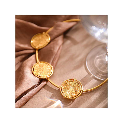 Tanvi Garg Gleb Muhur Coin Choker