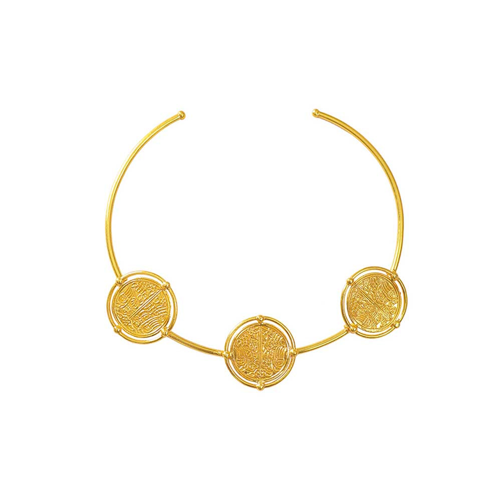 Tanvi Garg Gleb Muhur Coin Choker