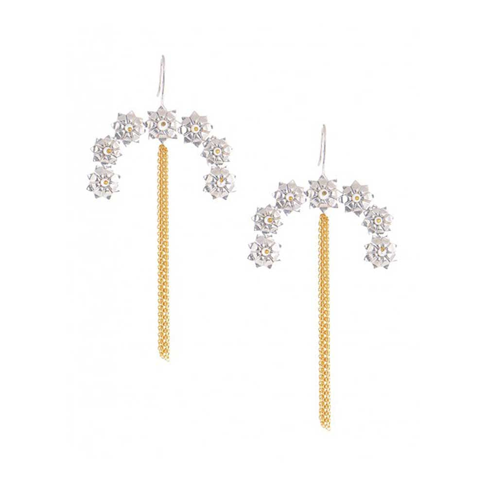 Tanvi Garg Luminaire Dangle Chain Earrings