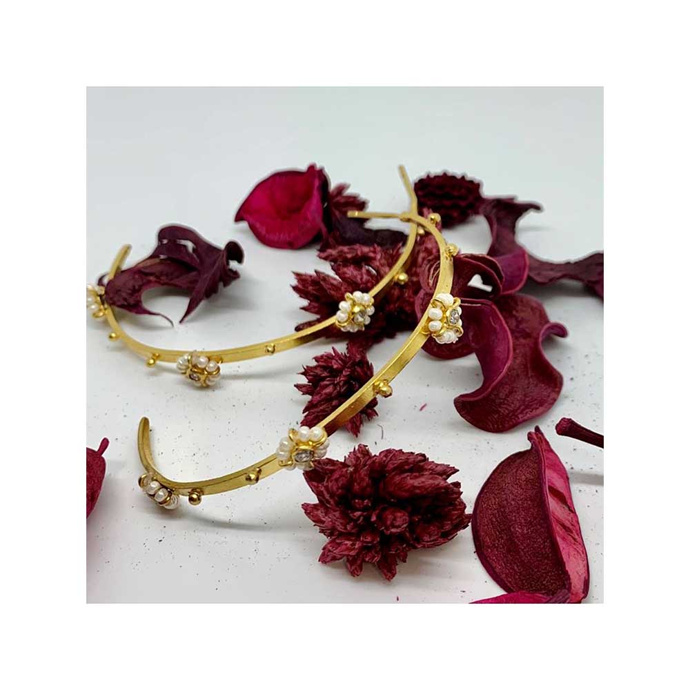 Tanvi Garg Lyra Half Loop Earrings