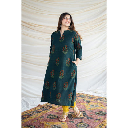 The Indian Ethnic Co. Bargad Slub Cotton Kurta