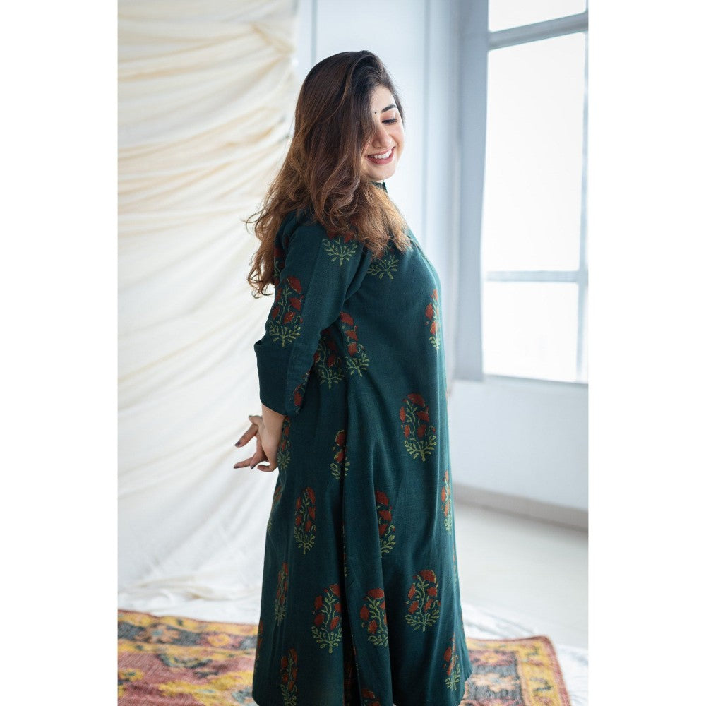 The Indian Ethnic Co. Bargad Slub Cotton Kurta