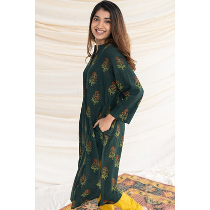 The Indian Ethnic Co. Bargad Slub Cotton Kurta