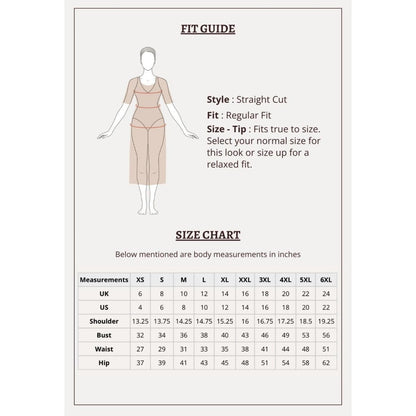 The Indian Ethnic Co. Slub Cotton Indigo Short Tunic