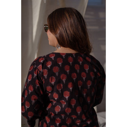 The Indian Ethnic Co. Jahota Cotton Short Top