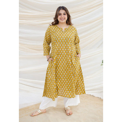 The Indian Ethnic Co. Hiral Bagru Kali Cotton Kurta