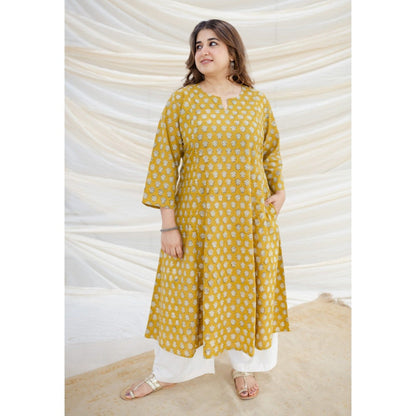 The Indian Ethnic Co. Hiral Bagru Kali Cotton Kurta