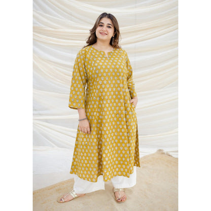 The Indian Ethnic Co. Hiral Bagru Kali Cotton Kurta