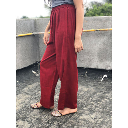 The Indian Ethnic Co. Madder Kala Cotton Palazzo
