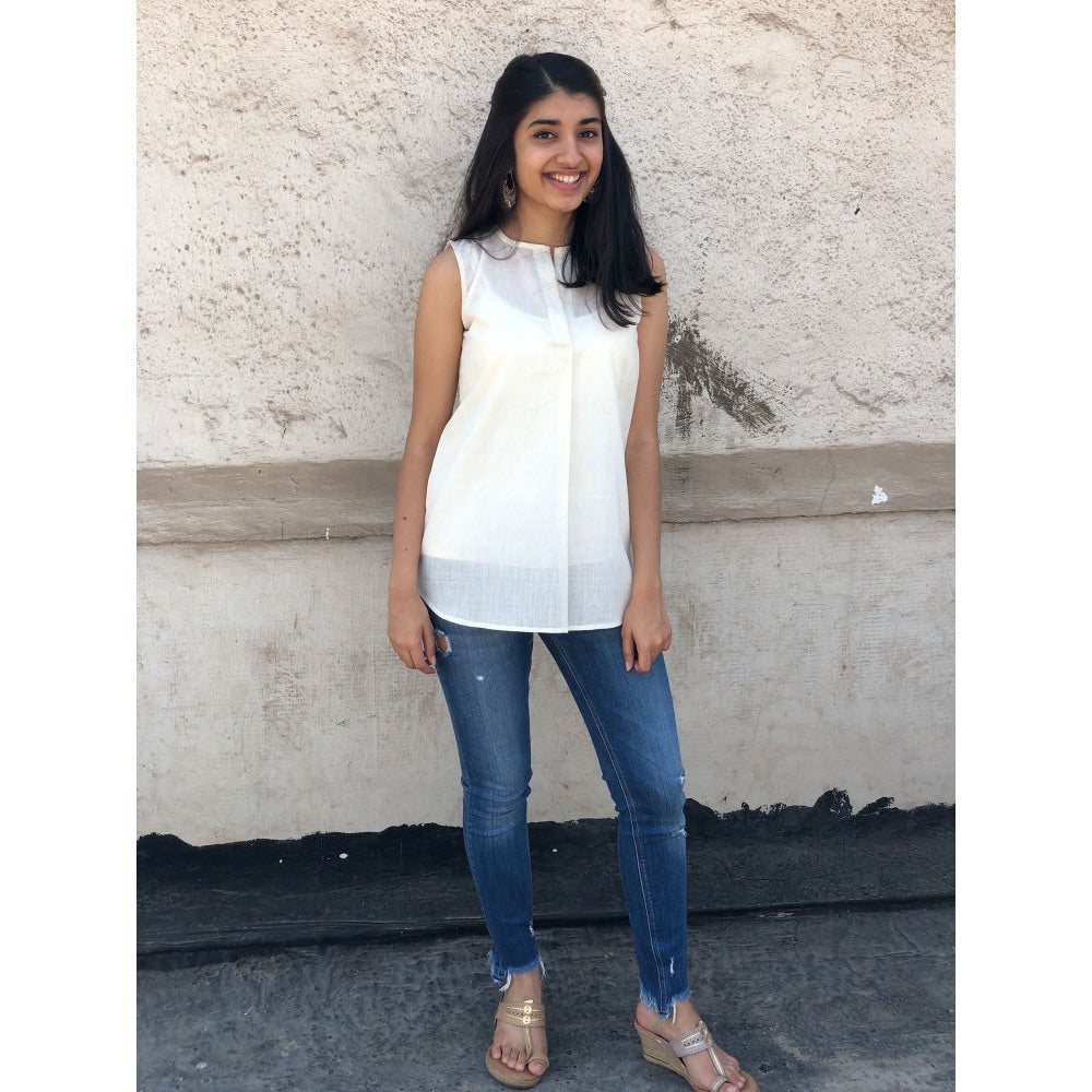 The Indian Ethnic Co. Muslin Top