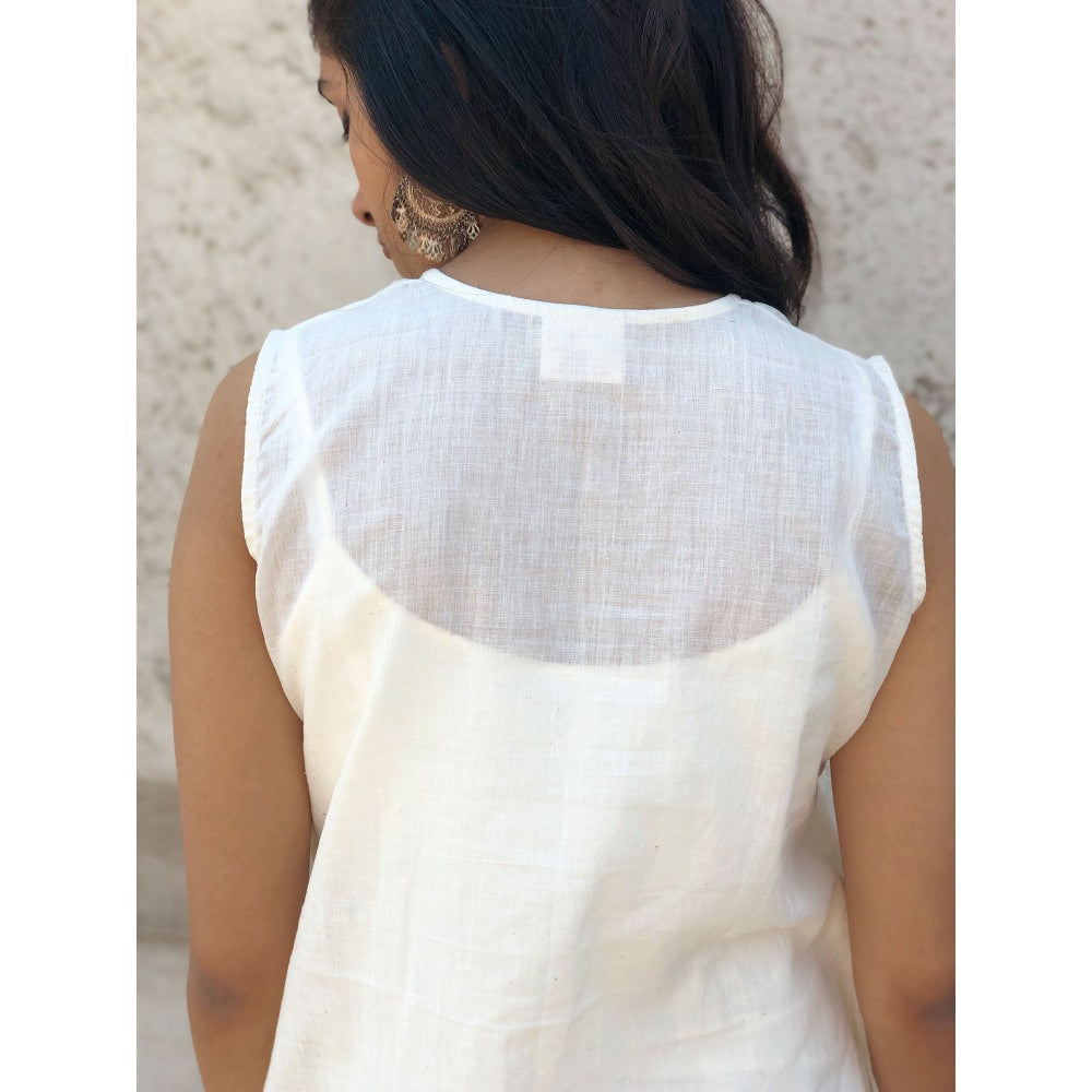 The Indian Ethnic Co. Muslin Top