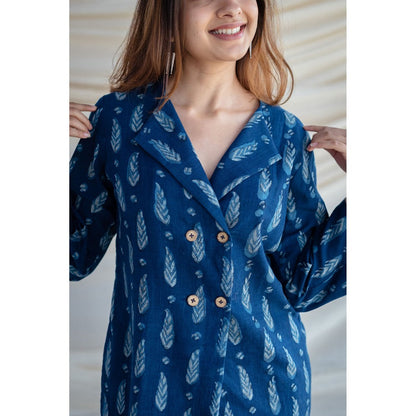 The Indian Ethnic Co. Samita Dabu Cotton Co-Ord Suit (Set of 2)