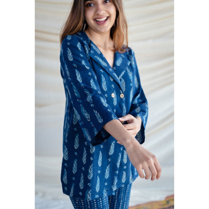 The Indian Ethnic Co. Samita Dabu Cotton Co-Ord Suit (Set of 2)