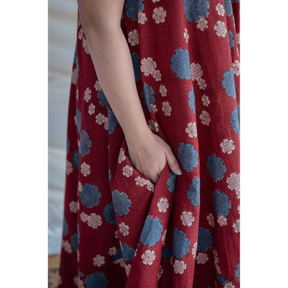 The Indian Ethnic Co. Vishaka Ajrakh Cotton Dress