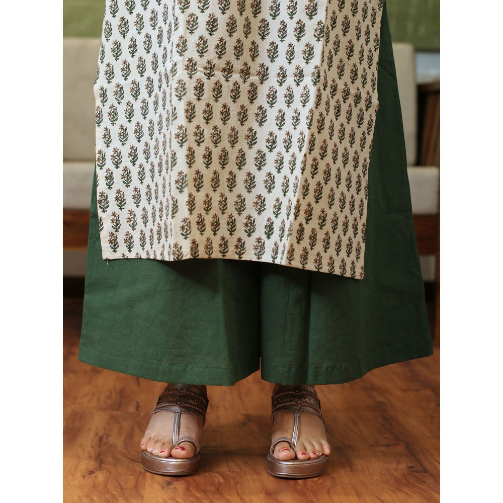 The Indian Ethnic Co. Asin Bagru Cotton Kurta