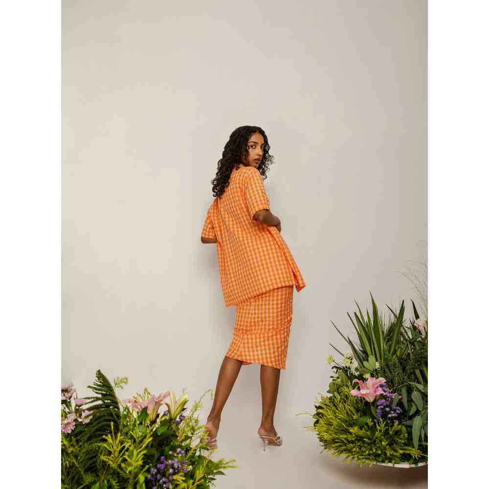 THE IASO Orange Kaz Matching Beach (Set of 3)