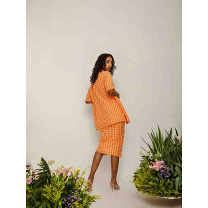 THE IASO Orange Kaz Matching Beach (Set of 3)