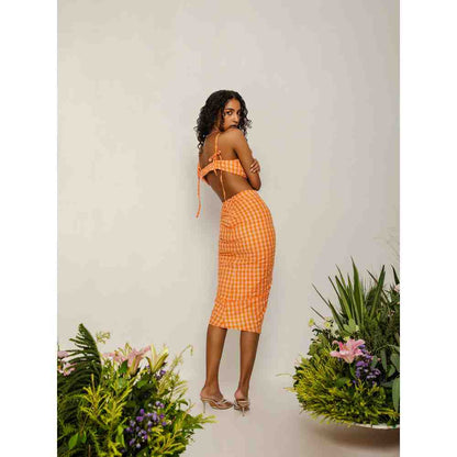 THE IASO Orange Kaz Matching Beach (Set of 3)