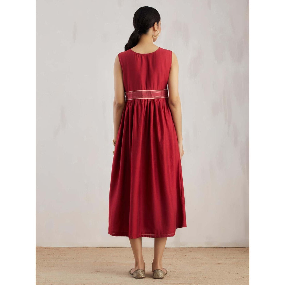 The Indian Cause Red Sirgus Dress