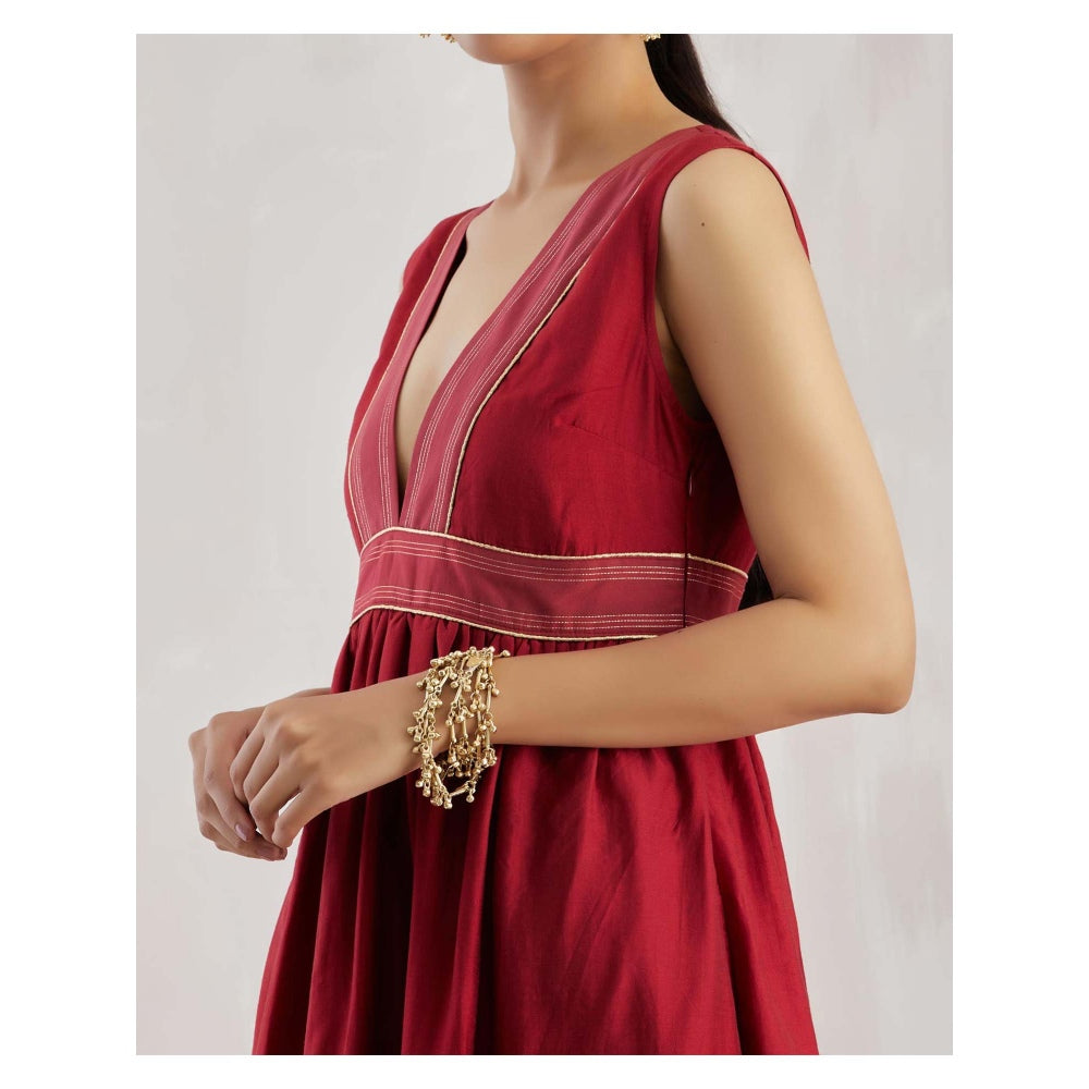 The Indian Cause Red Sirgus Dress