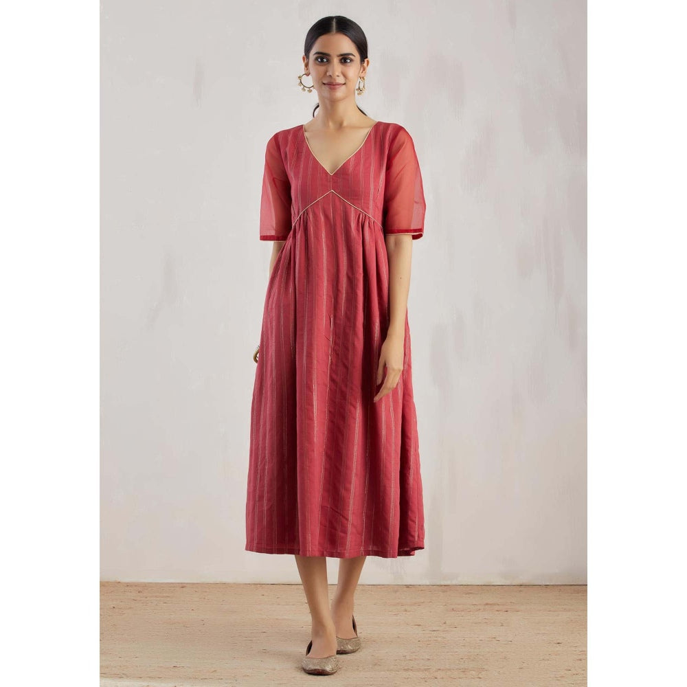 The Indian Cause Red Meissa Dress
