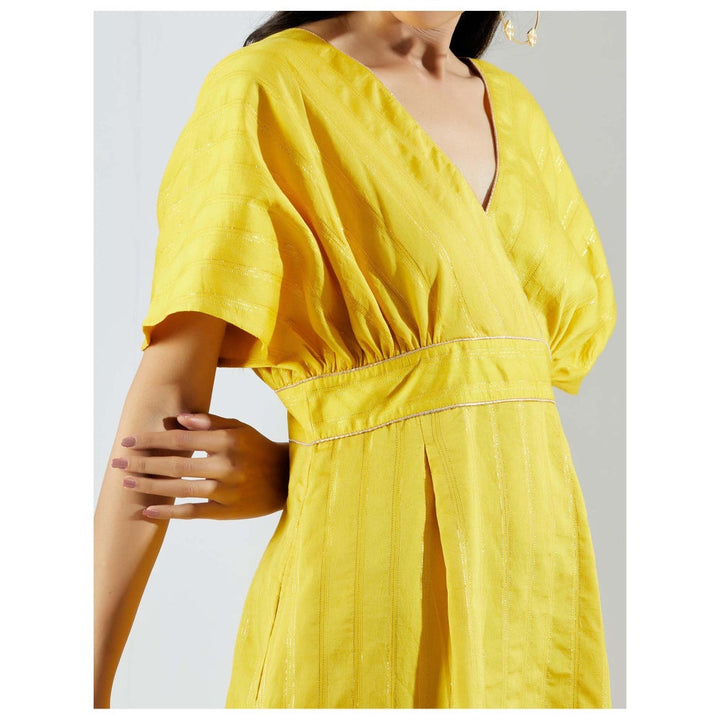 The Indian Cause Yellow Sham Dress